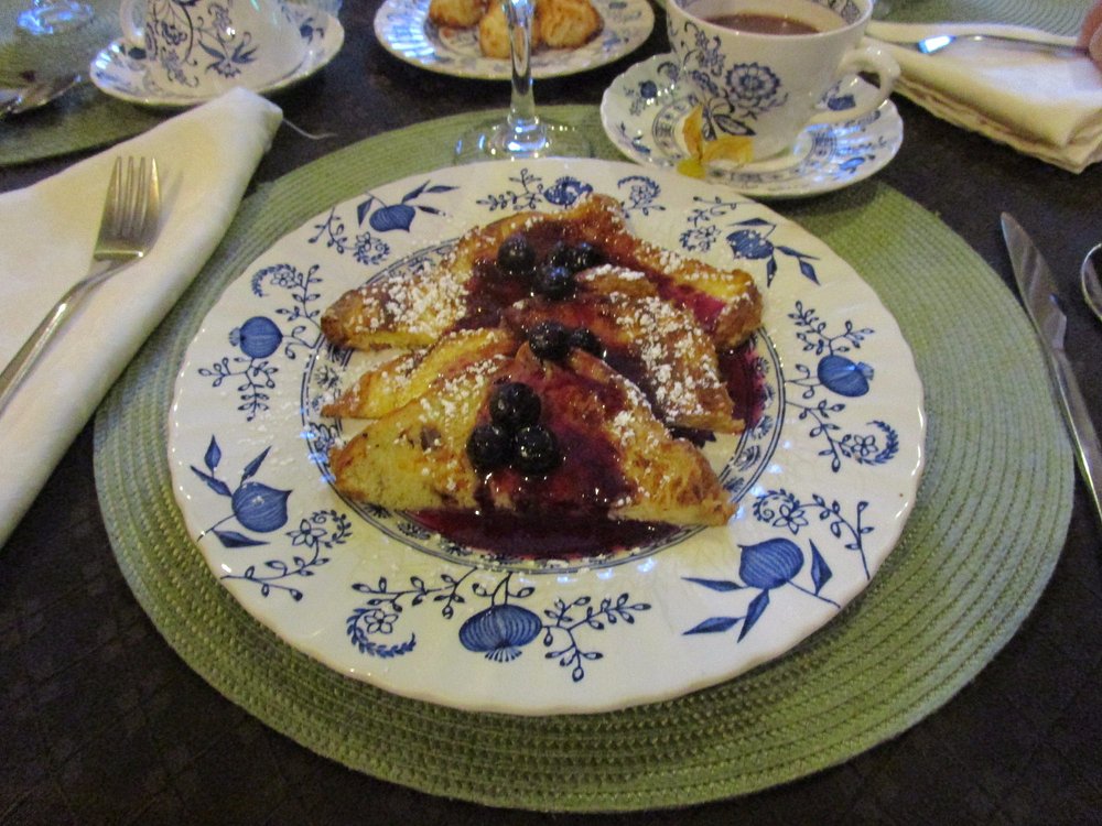 Blueberry Lavender French Toast