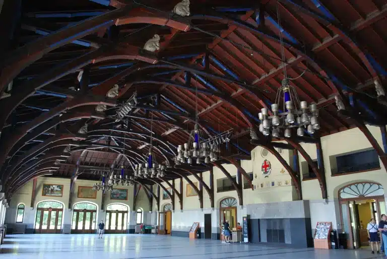 Grande salle du Chalet du Mont-Royal, à Montréal